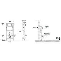 Инсталляция для унитаза TERMINUS 31i50х112RХП