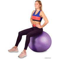 Гимнастический мяч Indigo IN094 65 см (фиолетовый)