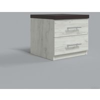 Тумба Миркомодоф Твин 8 (дуб крафт белый/венге луизиана)