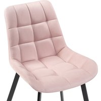 Стул Notta Челси (розовый/черный)