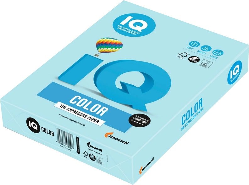 

Офисная бумага IQ Color MB30 A4 (голубой, 80 г/м2, 500 л)
