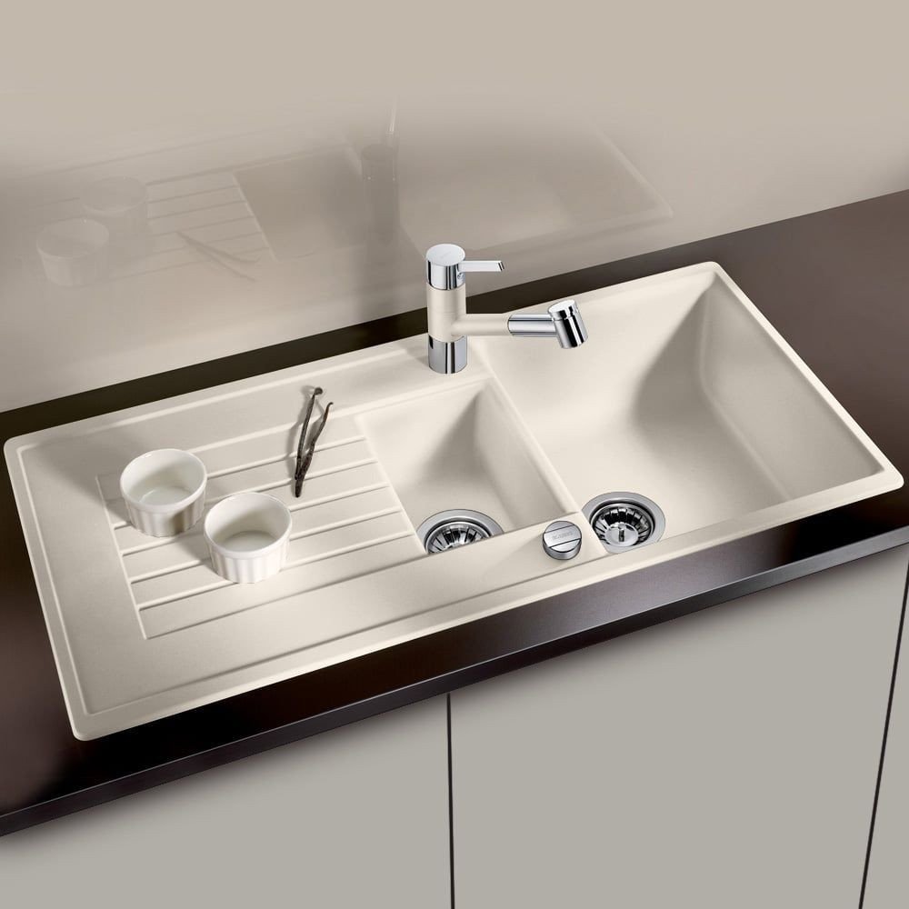 Кухонная мойка Blanco Zia 6 S 527206 (мягкий белый)