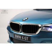 Электромобиль RiverToys BMW 6 GT JJ2164 (синий глянец)