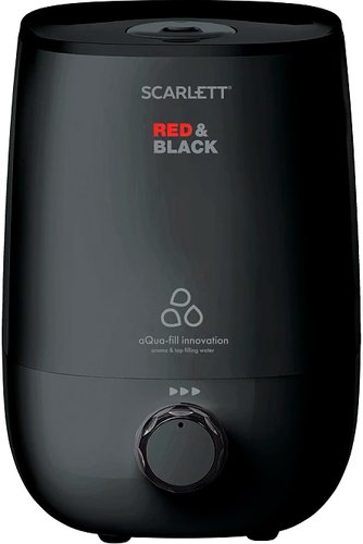 Увлажнитель воздуха Scarlett SC-AH986M30 (красный/черный)