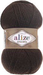 Alpaca royal 201 (250 м, коричневый)