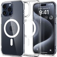 Чехол для телефона Spigen Ultra Hybrid (MagFit) для iPhone 15 Pro ACS06715 (белый)