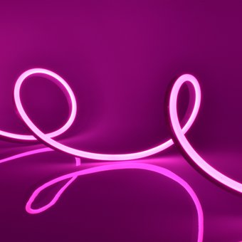 Светодиодная лента Uniel ULS-N11-2835-120LED-m-8mm-IP67-DC24V-10W-m-15M-PINK