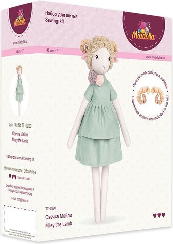 Набор для создания поделок/игрушек Miadolla TT-0290 Овечка Майли