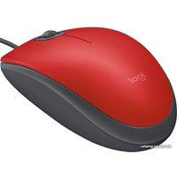 Мышь Logitech M110 Silent (красный)