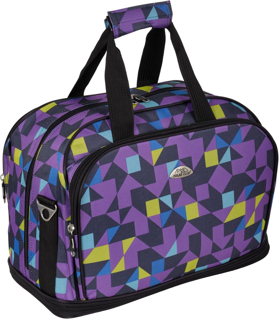 

Дорожная сумка Polar П7092 (калейдоскоп сиреневый)