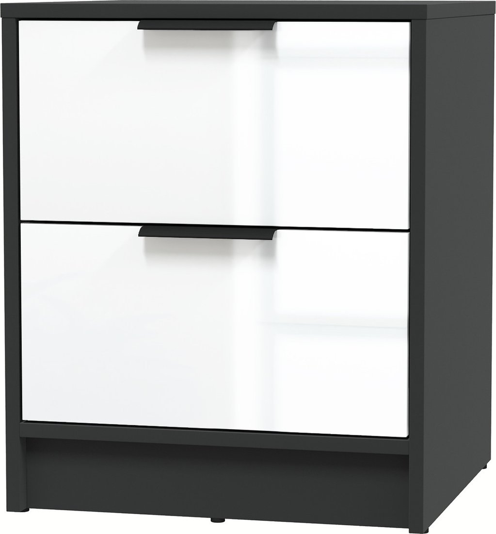 

Тумба Интерлиния Концепт КТ-ТК1-57 Глосс (антрацит/белый глянец)