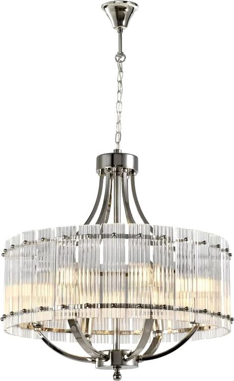 

Подвесная люстра iLamp Silverstone P9504-6 Nickel