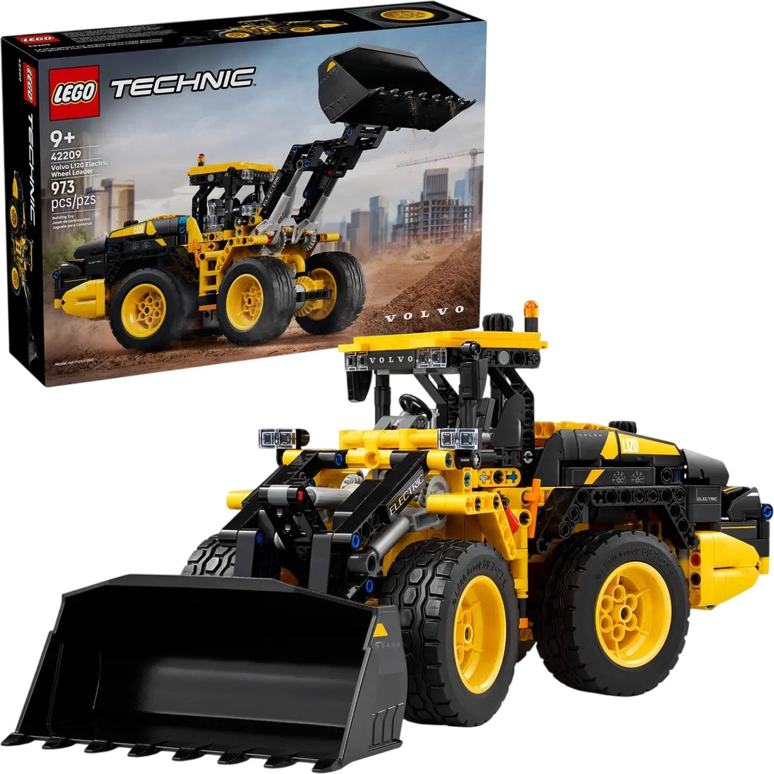

Конструктор LEGO Technic 42209 Электрический колесный погрузчик Volvo L120