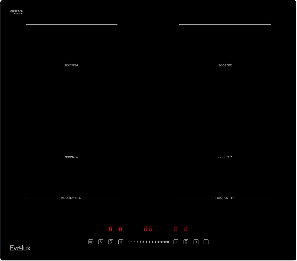 

Варочная панель Evelux EHI 6448