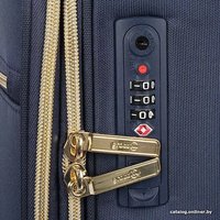 Чемодан-спиннер Grott 338-1731/3-24 (темно-синий)