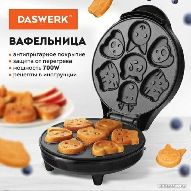 Вафельница Daswerk WM-9