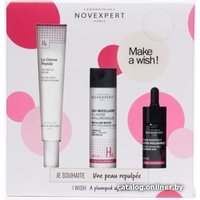  Novexpert Набор для лица Hyaluronic acid Крем для придания упругости 40 мл+Мицеллярная вода 50 мл+Сыворотка-бустер 10 мл