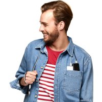 Кабель uBear Cord USB Type-A - Lightning DC01BL01-I5 (1 м, черный)