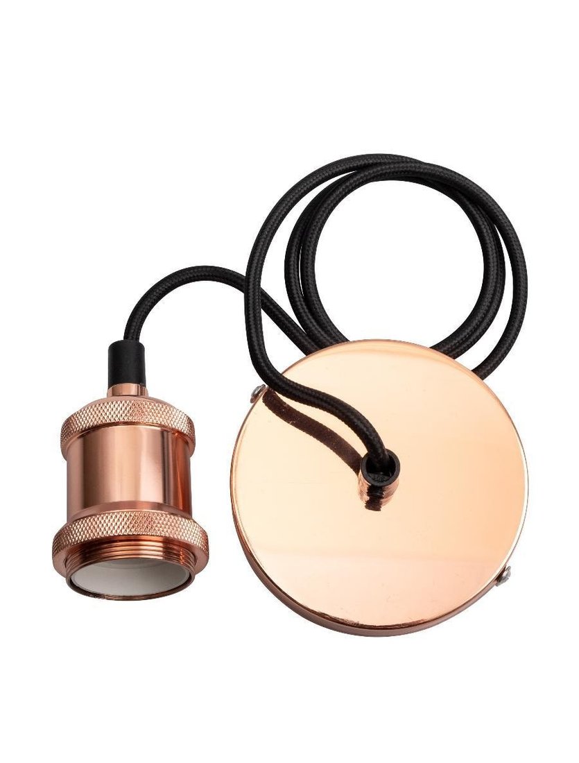 

Подвесная люстра JAZZway Retro PLC 01 E27 ROSE GOLD
