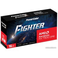 Видеокарта PowerColor Fighter AMD Radeon RX 7900 GRE 16GB GDDR6 RX 7900 GRE 16G-F/OC