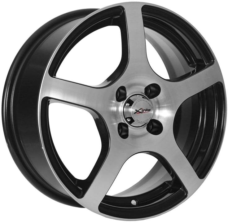 

Литые диски X'trike X-118 15x6" 4x100мм DIA 60мм ET 45мм BK/FP