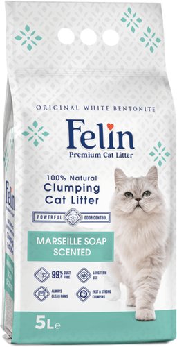 Наполнитель для туалета Felin Marseille Soap Scented 5 л