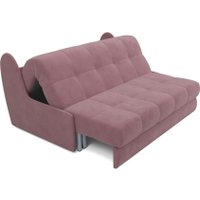 Диван Мебель-АРС Аккордеон Барон №2 ППУ 180x200 (велюр пудра НВ-178/18)