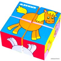 Кубики Мякиши Собери картинку Домашние животные 209