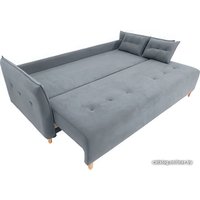 Диван Krones Цезарь 3 (велюр, графит)