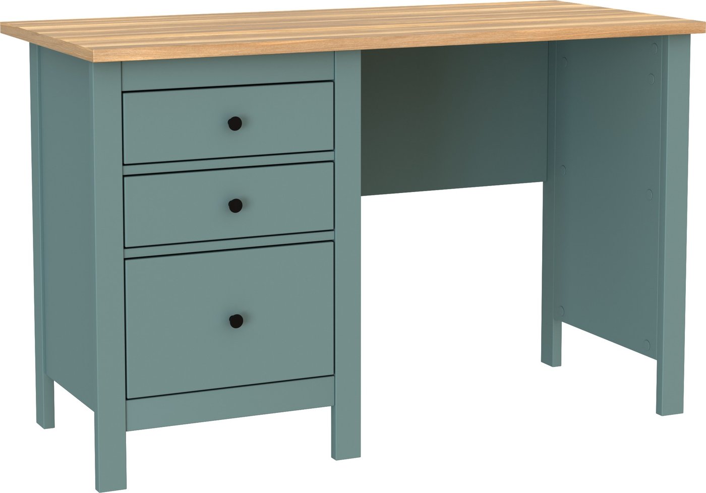 

Офисный стол Mio Tesoro Сага 120x56 2.08.06.160.16 (темно-бирюзовый/ясень)