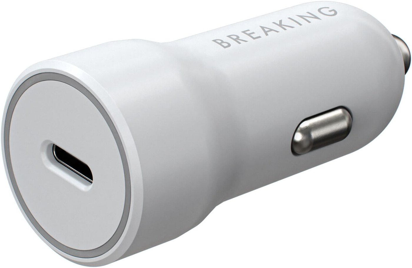 Автомобильное зарядное Breaking A02 23179 (белый)