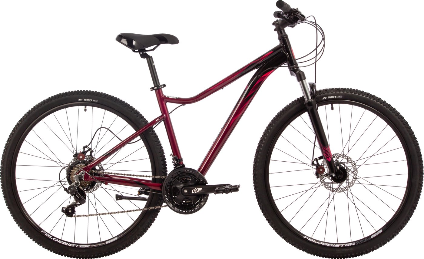 

Велосипед Stinger Laguna Evo 27.5 р.17 2024 (бордовый)