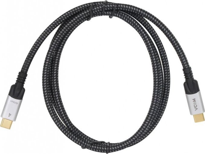 

Кабель VCOM CU560-1.2M USB4 - USB4 (1.2 м, черный)