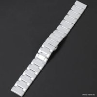 Браслет Rumi Ceramic 22 мм (жемчужный белый)