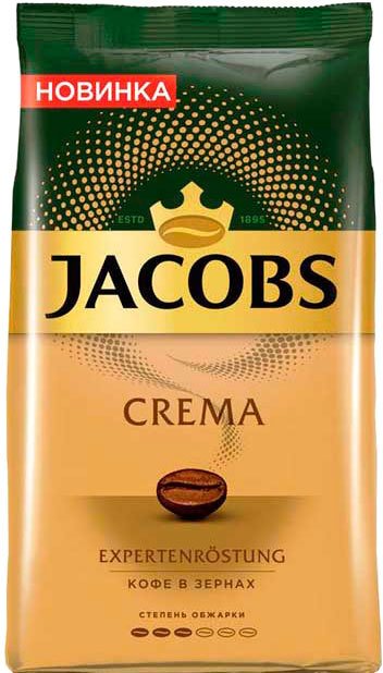 

Кофе Jacobs Crema зерновой 1 кг