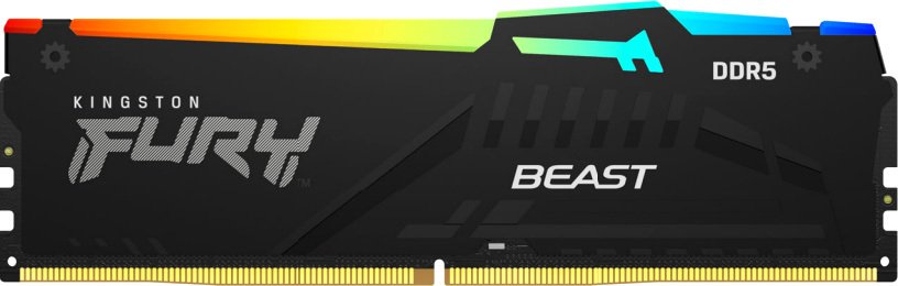 

Оперативная память Kingston FURY Beast RGB 16ГБ DDR5 5200 МГц KF552C40BBA-16