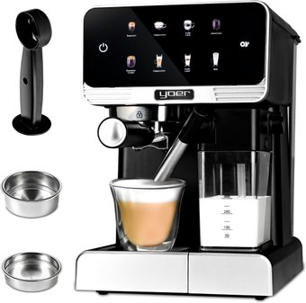 Рожковая кофеварка Yoer Creamo EMF03BK