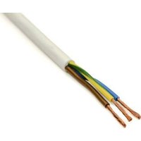Провод силовой ВЭКЗ ПВС 3x1.5 (белый)