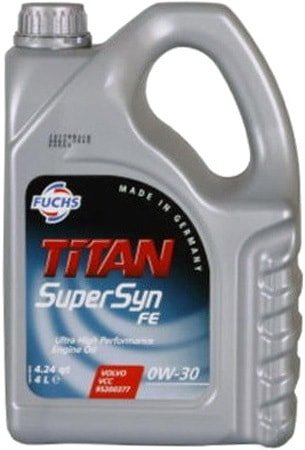 

Моторное масло Fuchs Titan Supersyn FE 0W-30 5л