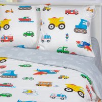 1.5-спальный комплект постельного белья АртПостель Моторчик 112 (1.5-спальный)