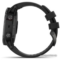 Умные часы Garmin Fenix 5X Plus Sapphire (черный)