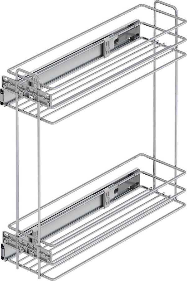 

Корзина выдвижная Starax 200 S-2213-C (боковое крепление, хром)