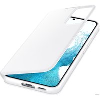 Чехол для телефона Samsung Smart Clear View Cover для S22+ (белый)