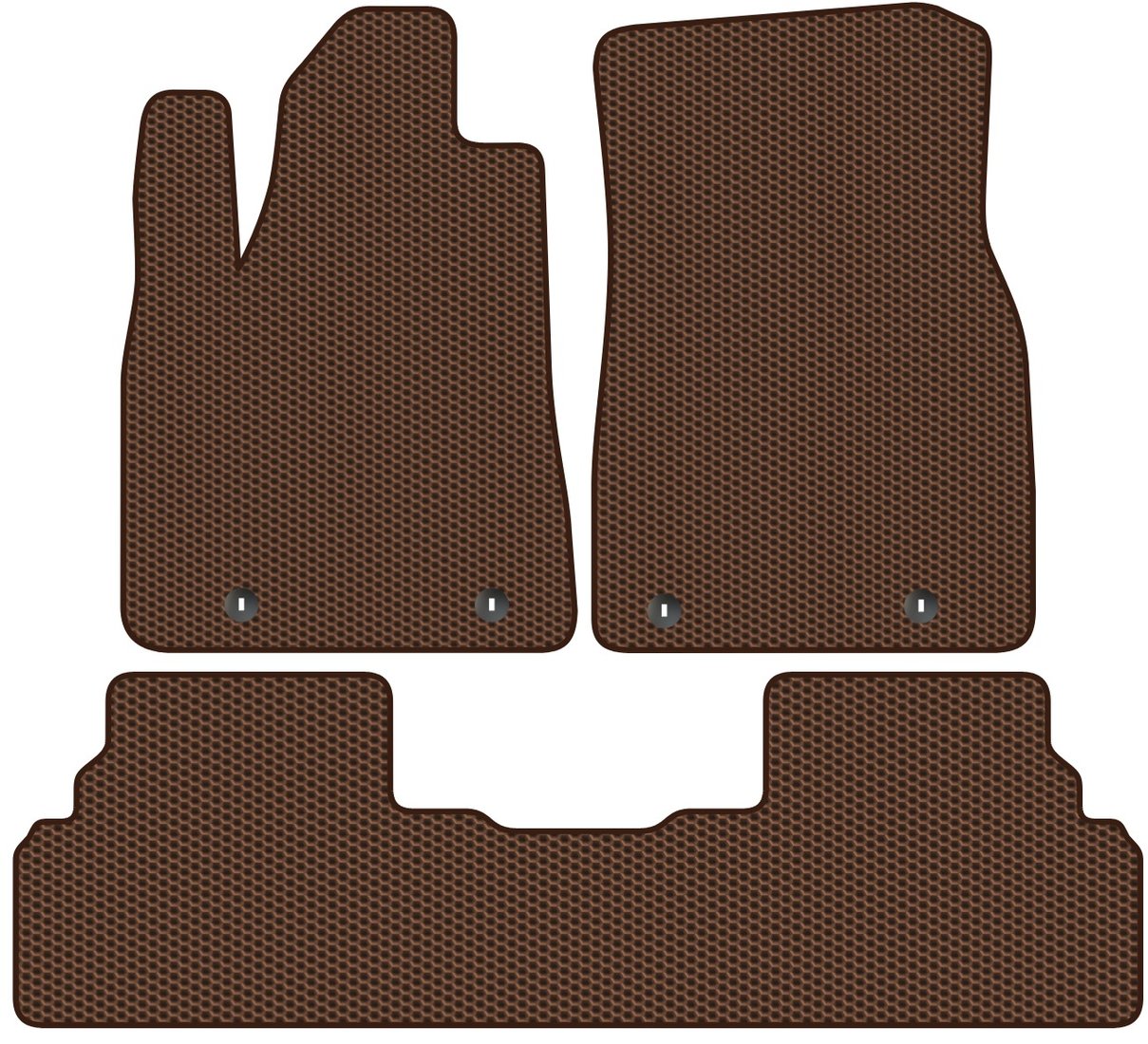 

Комплект ковриков для авто Alicosta Lexus RX450h III (suv, гибрид / AL10) 2012 - 2015 (коричневый, сота)