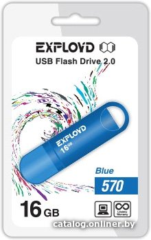 Exployd 570 16GB (niebieski) [EX-16GB-570-Blue]