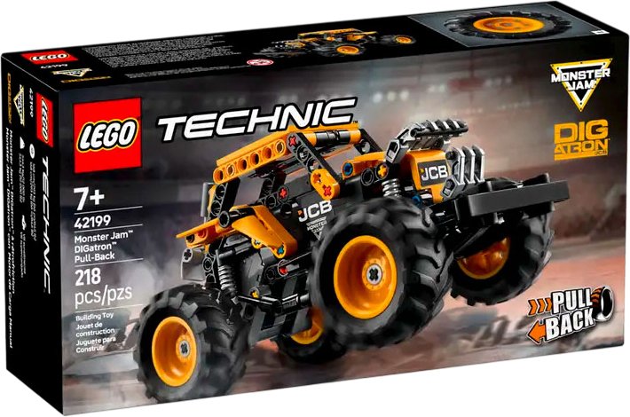 

Конструктор LEGO Technic 42199 Monster Jam DIGatron Pull-Back