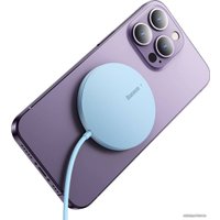 Беспроводное зарядное Baseus Simple Mini3 Magnetic Wireless Charger 15W CCJJ040303