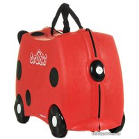 Чемодан-спиннер Trunki Божья коровка (красный)