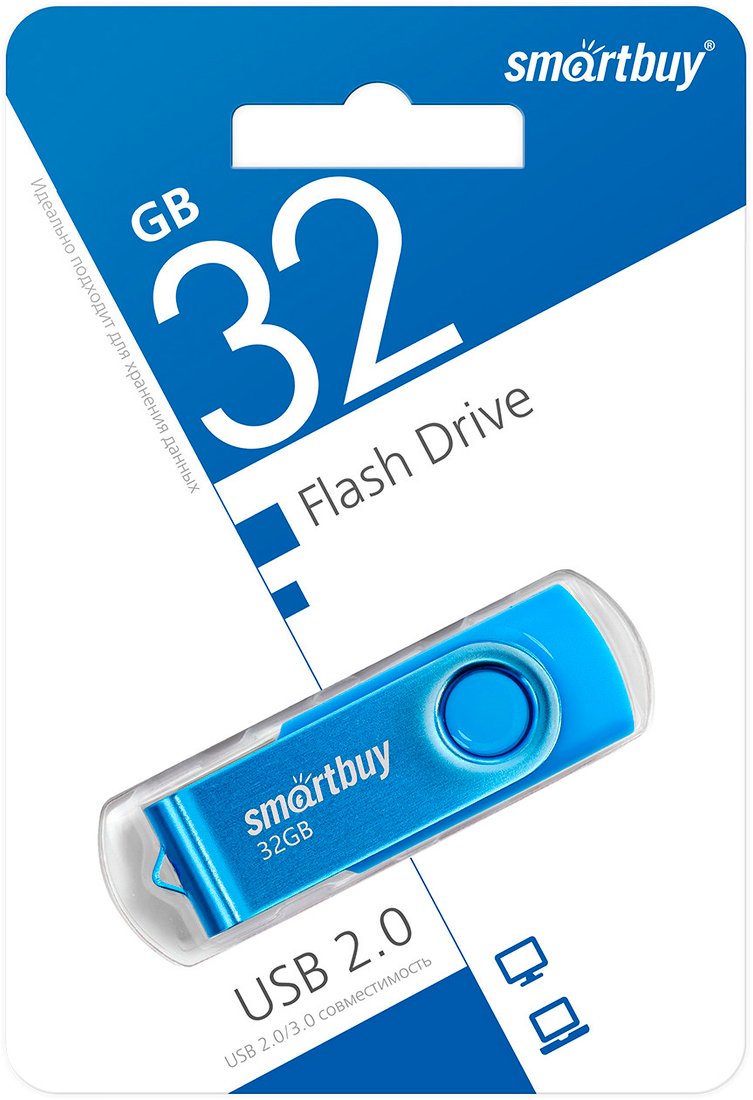 

USB Flash SmartBuy Twist 32GB (синий)