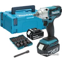 Гайковерт Makita DTW190JX3 (с 2-мя АКБ, кейс)